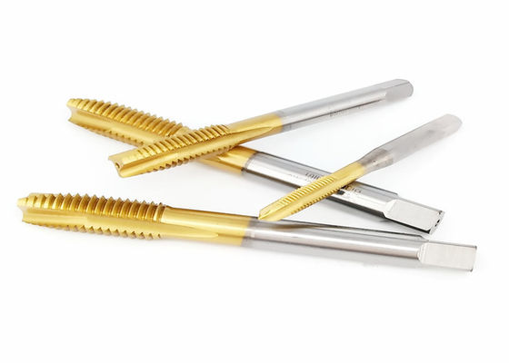 주문 Tin Coated HSS Machine Taps with H1 Precision and DIN371 Standard for Metric Thread Cutting 온라인 제품